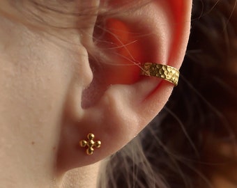 Ear Cuff Gold * zierliche Ohrmanschette gold * Sterling Silber Ear Cuff * minimalistischer Ear Cuff * minimalistischer Schmuck