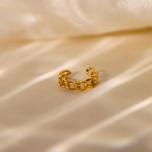 Ear Cuff Gold * zierliche Ohrmanschette gold * Sterling Silber Ear Cuff * minimalistischer Ear Cuff * minimalistischer Schmuck
