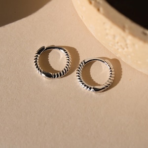 Delicate silver hoop earrings * small hoop earrings * silver earrings * silver hoop earrings * silver hoop earrings * sterling silver * gift