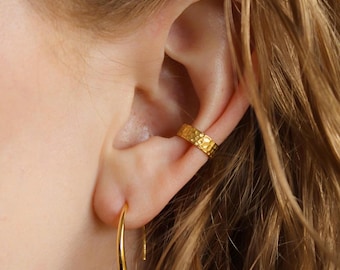Gold Ear Cuff * delicate gold ear cuff * sterling silver ear cuff * minimalist ear cuff * minimalist jewelry