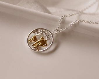 Zierliche Halskette mit Elefanten Anhänger Sterlingsilber * Süße Muttertagskette * Geschenk für Muttertag * Kette mit Tieranhänger