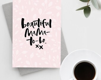 Mom To Be Card Etsy Mom To Be Card Etsy