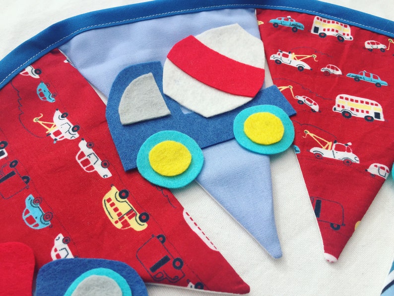 Car Bunting Car Decoration Car Garland Transport Themed Etsy UK