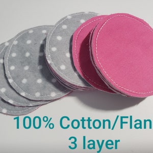 12 Reusable Makeup Remover Pads, Washible Cleansing Cloths Rounds, &quot;Stop Waste&quot; Cosmetic Wipes