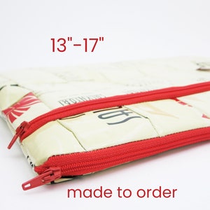 Laptop Case 13&quot; sustainable, recycled MacBook Air Case, eco Laptop Case, 14&quot; laptop sleeve, vegan MacBook Pro 15&quot; case, laptop 16&quot; cover