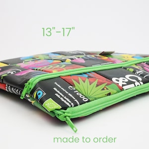 Laptophülle 13&quot; nachhaltig, recycelte MacBook Pro 14&quot; Hülle, 13&quot; MacBook Air Hülle, vegane Laptophülle, für MacBook 16&quot;, für MacBook Pro 15&quot;