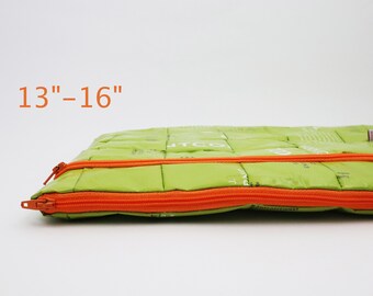 Laptop Case 13" sustainable, green recycled MacBook Air Case, eco Laptop Case 16", 13" laptop, vegan MacBook Pro 14" case, MacBook Pro 15"