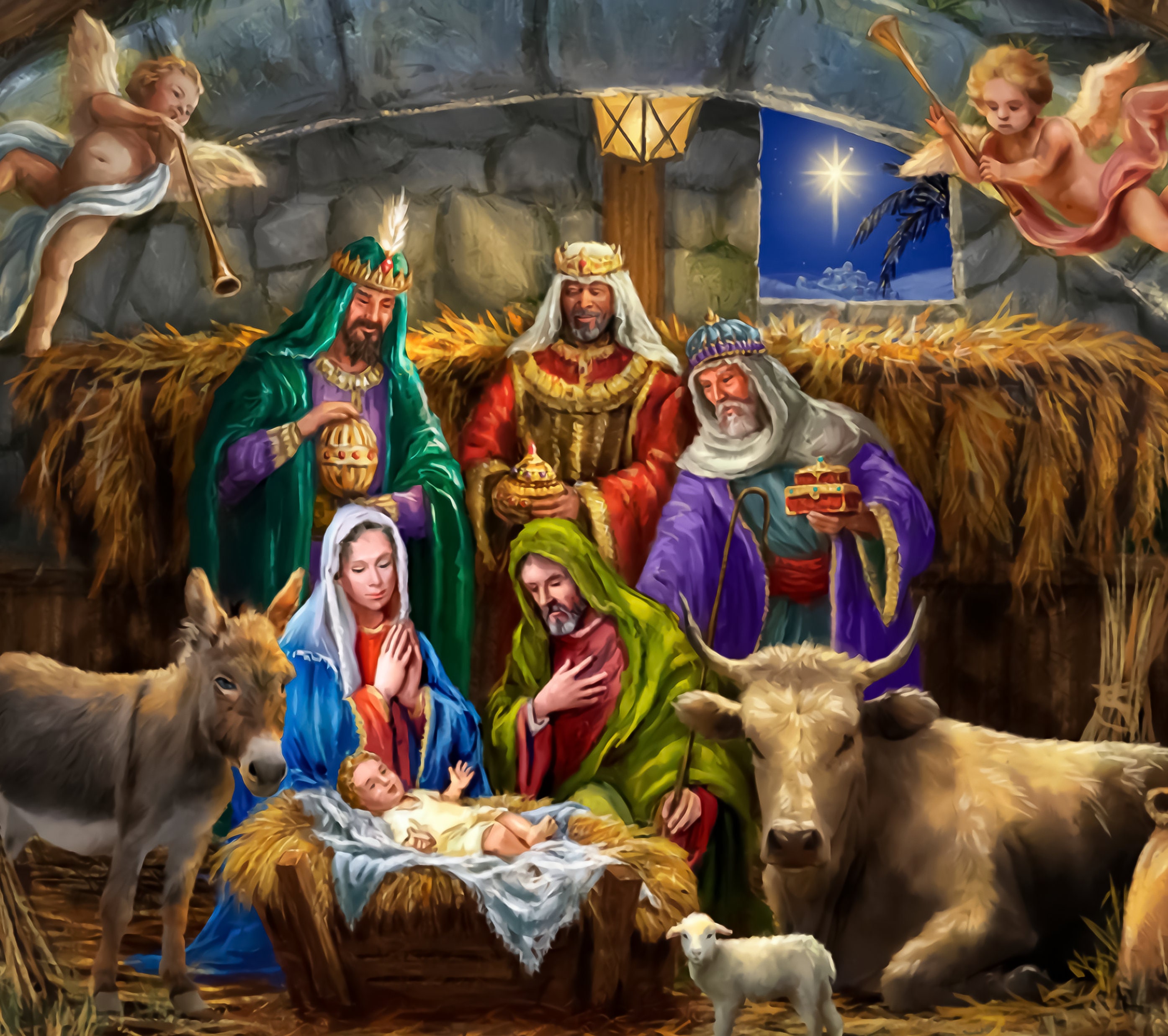 Christmas Manger Scene