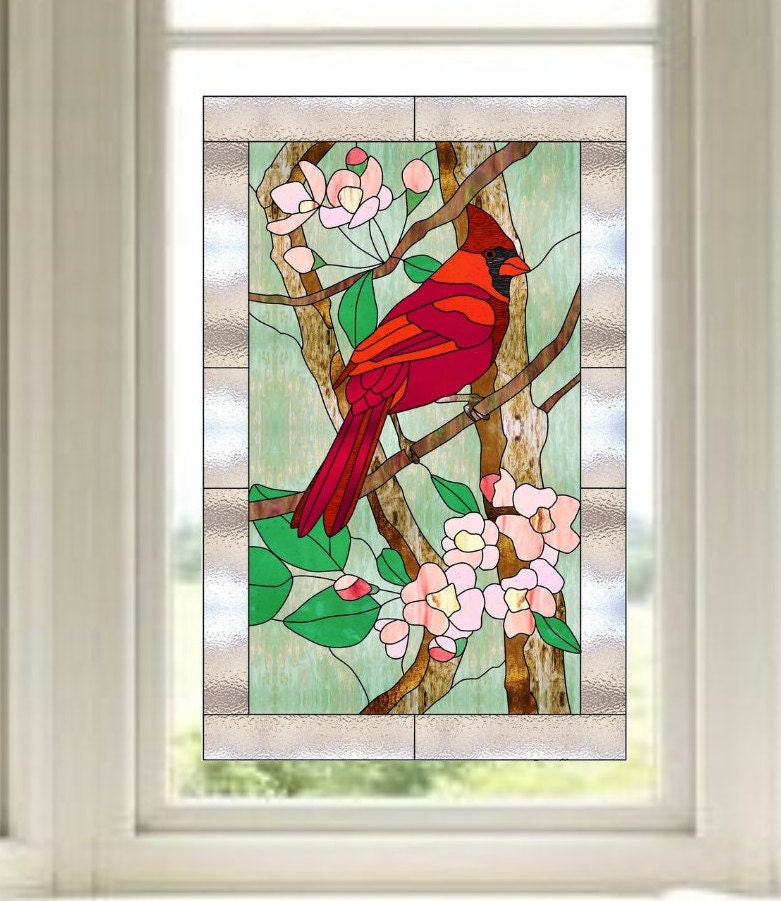 Gallery Glass Window Cling Birdhouse 
