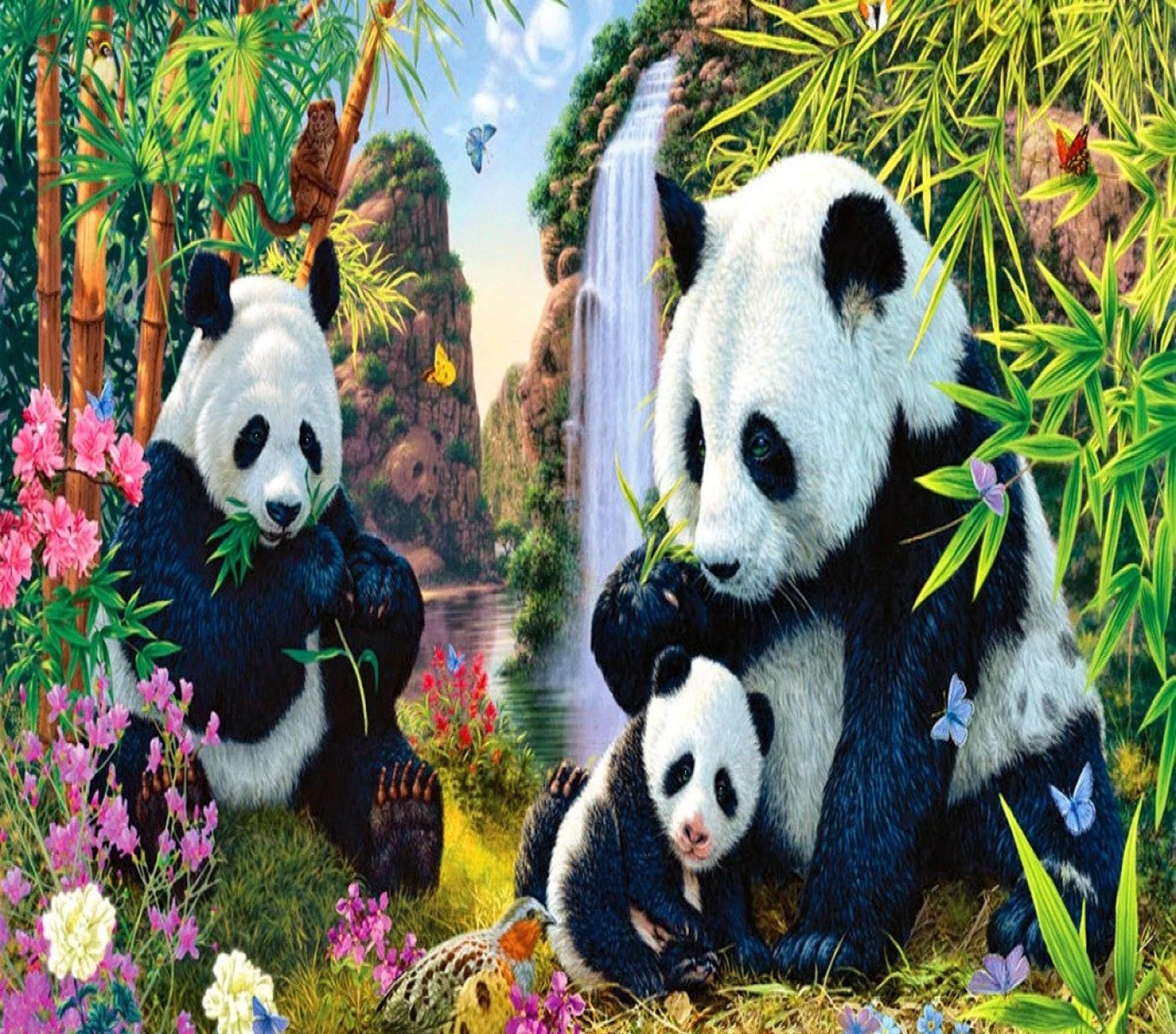 Panda window art - .de