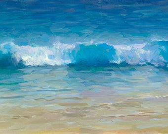 ocean painting etsy painting ocean