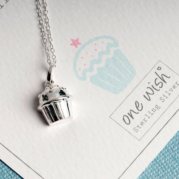 Cupcake Necklace Etsy