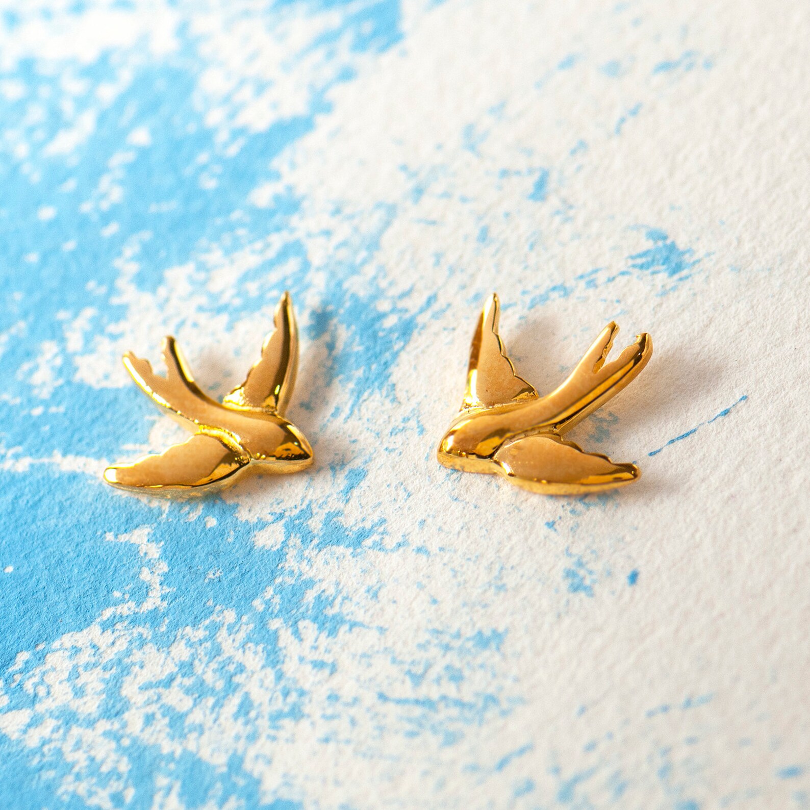 Swallow stud earrings Clearance