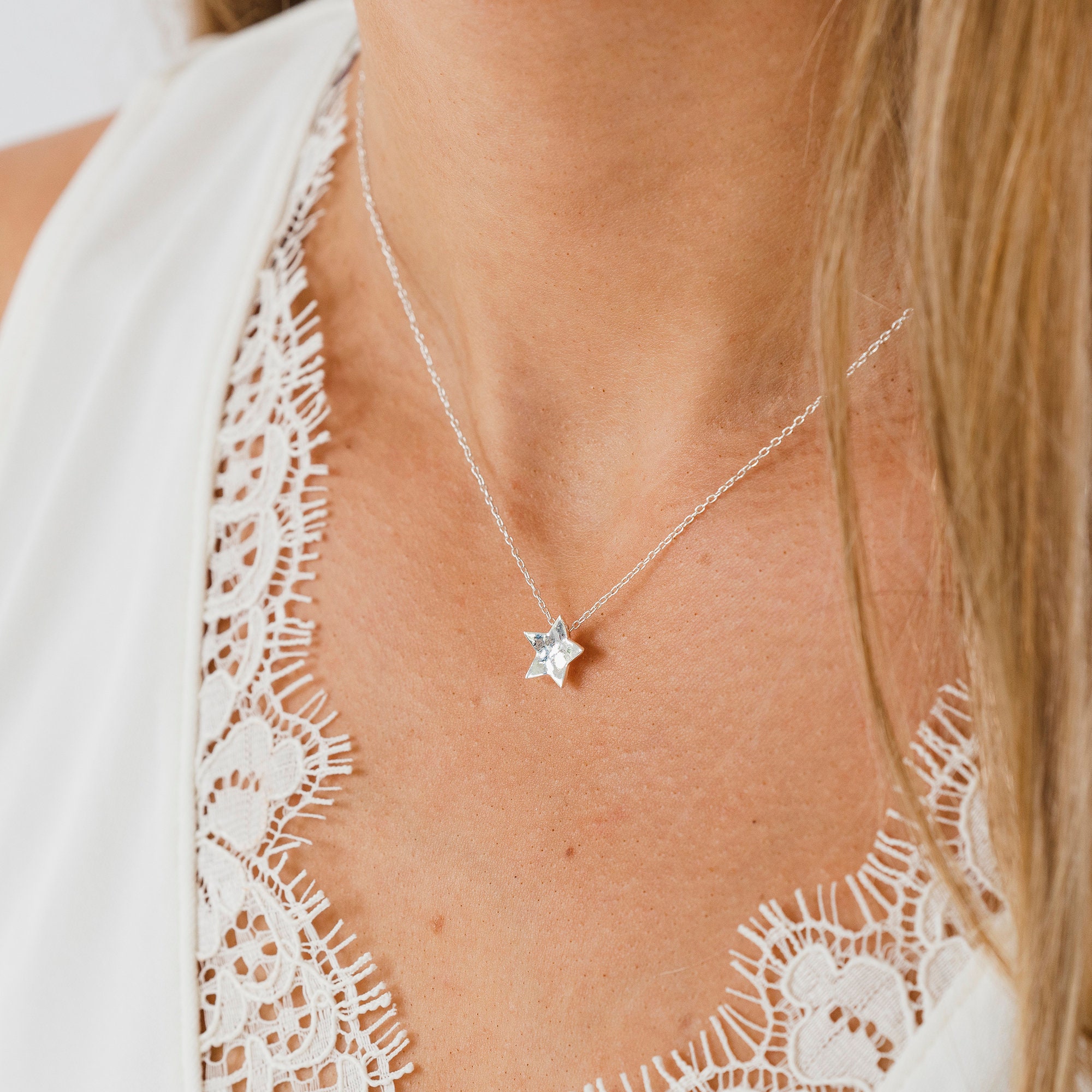 Little Star Sterling Silver Pendant 