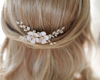 Altea | Bridal Headpiece, Bridal Comb, Floral Headpiece, Jonida Ripani