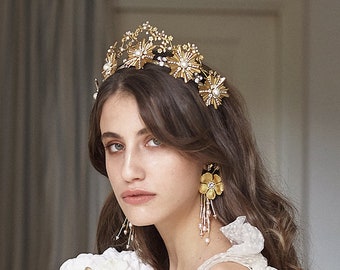 Navona | Bridal Statement Crown, JONIDA RIPANI - Handmade in Italy