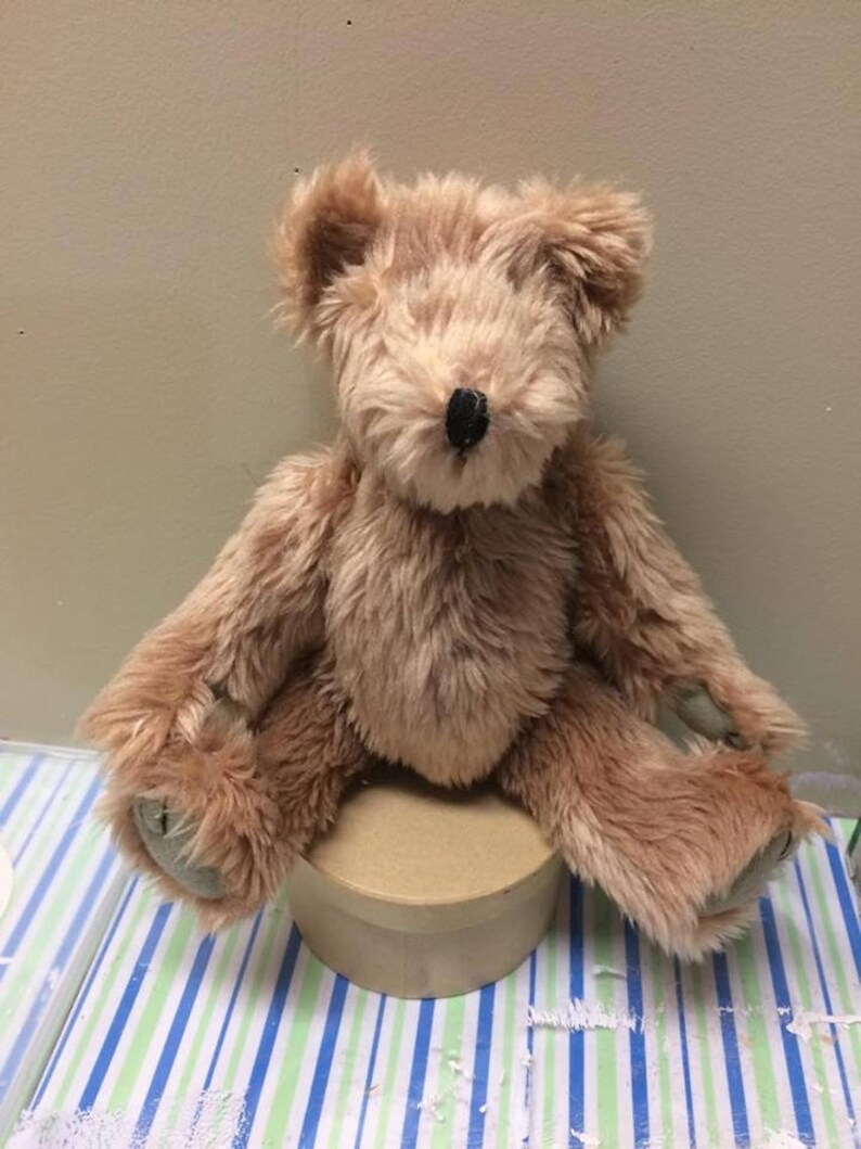 teddy bear with hair