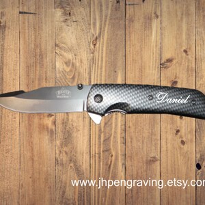 Christmas Gift - Personalized Gift for Him, engraved knife, pocket knife, folding pocket knife, fishing & hunting knife, groomsmen, yourself