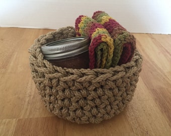 Crochet Nesting Basket Pattern | Organizational Storage (PDF Download)