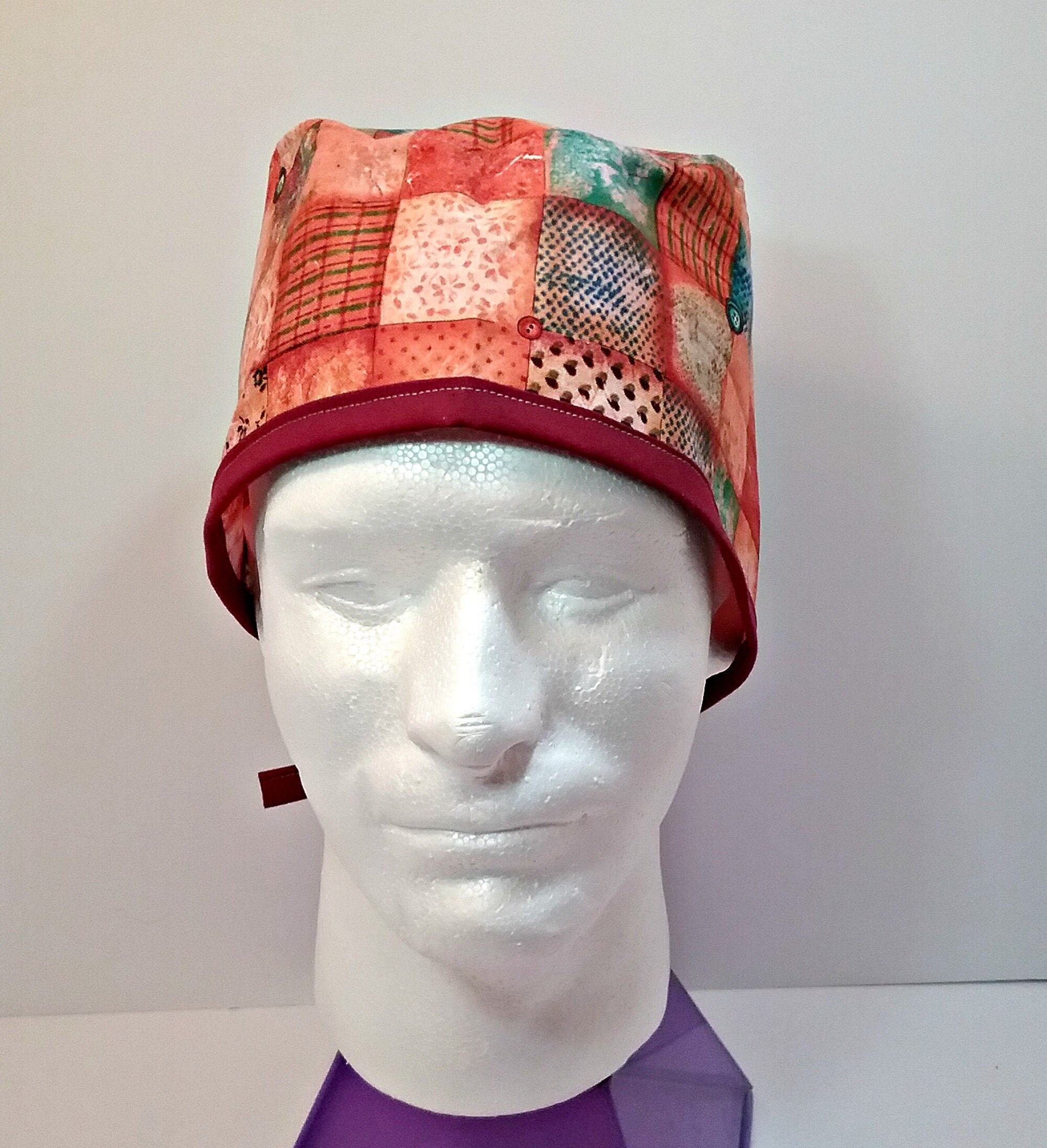 Medical Cap Doctors Hat Scrub Cap Skull 