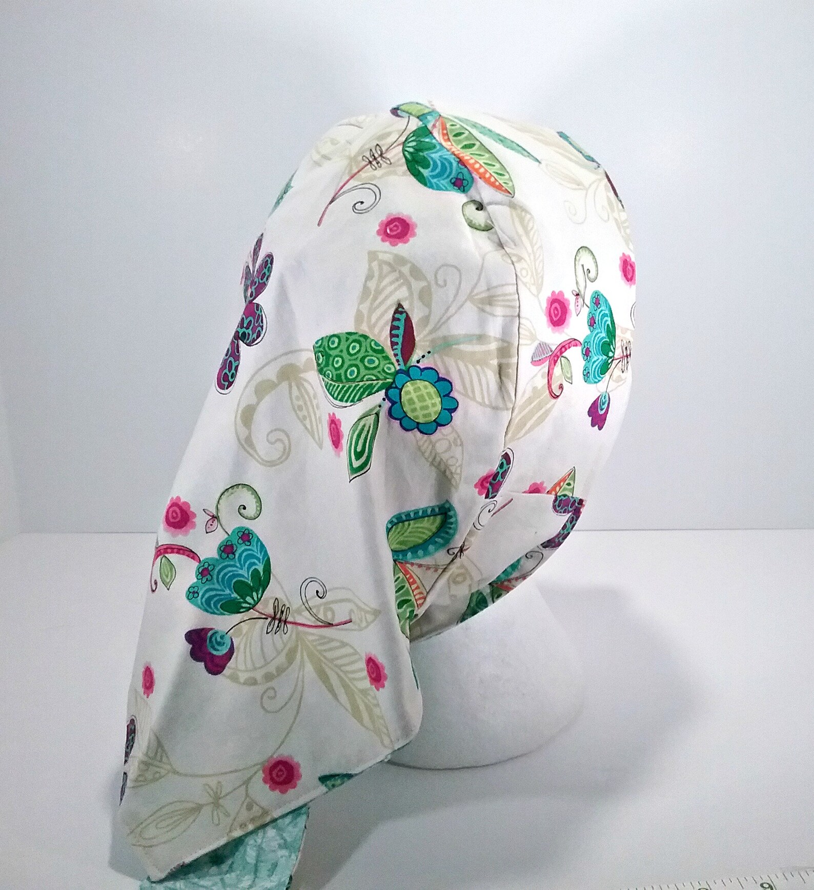 Hair Cover Reversible Hat Ladies Headwear Reversible Hair Etsy