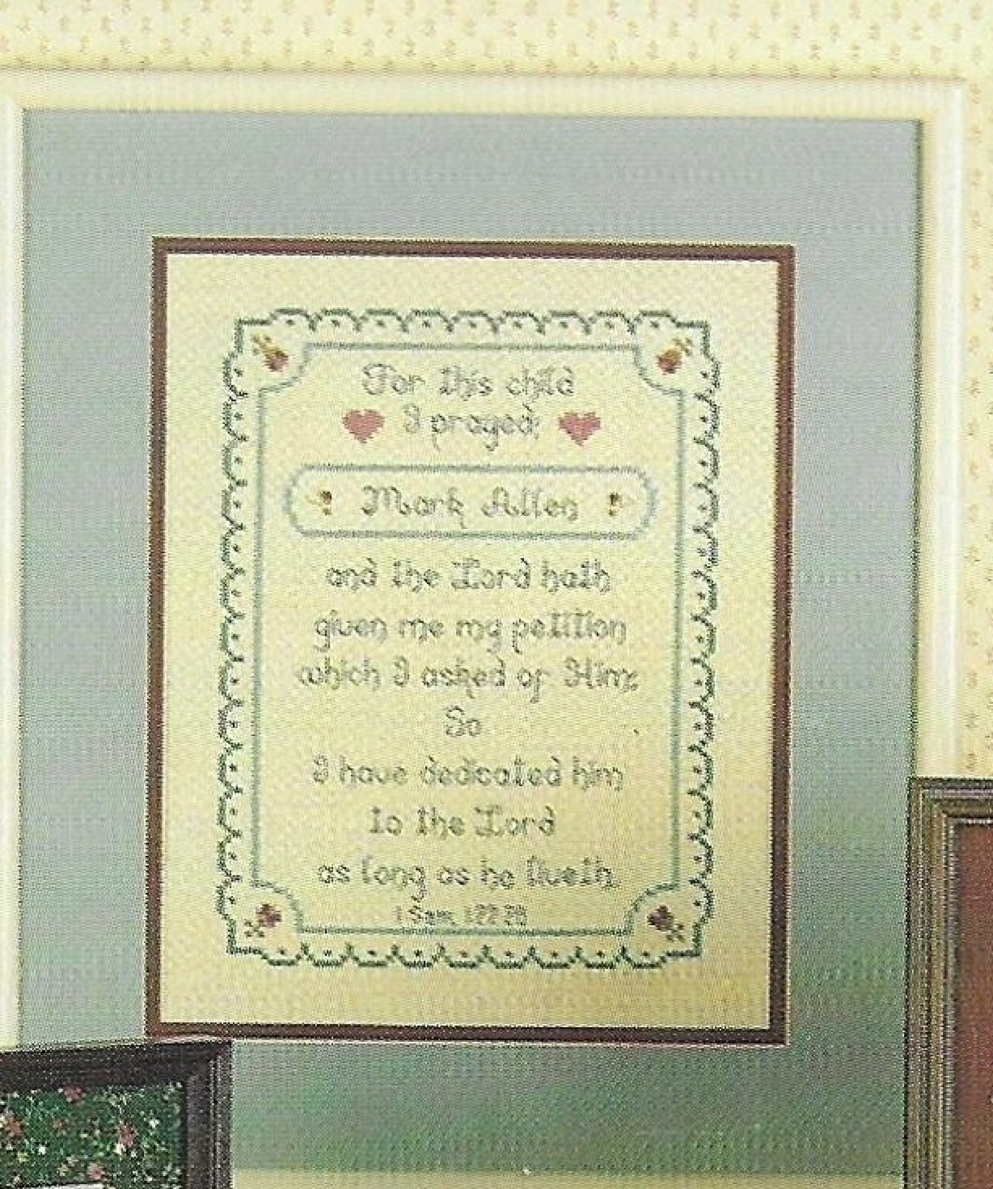 Vintage Mother S Day Cross Stitch Kjv Bible Verse Psalms 31 28 Pattern Gospel Religious Kjv And Her Children Arise Up And Call Her Blessed Patterns Craft Supplies Tools Safarni Org