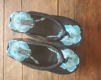 asian platform sandals