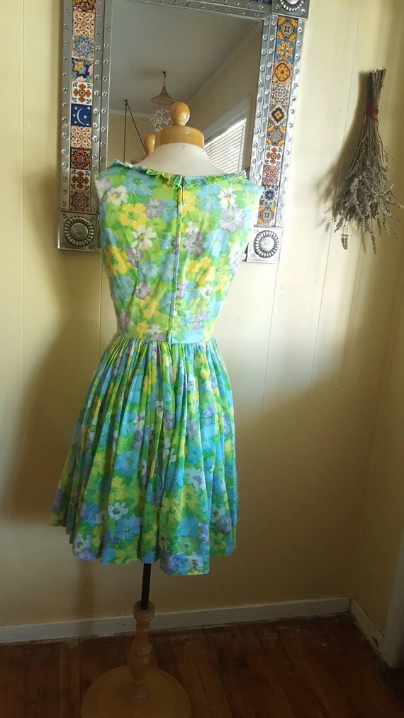 1960s babydoll dress vintage •small - image 5