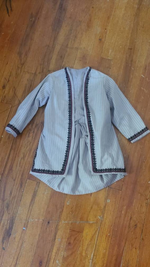 1800s child jacket costume handmade 4T/5T