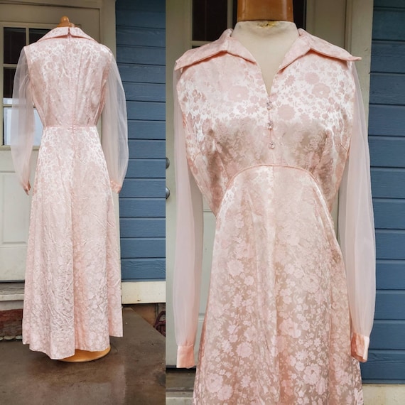 1970 prom dress