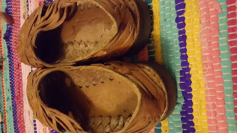 size 7.5 Leather Sandals Woman/'s Mexican Leather Huarache