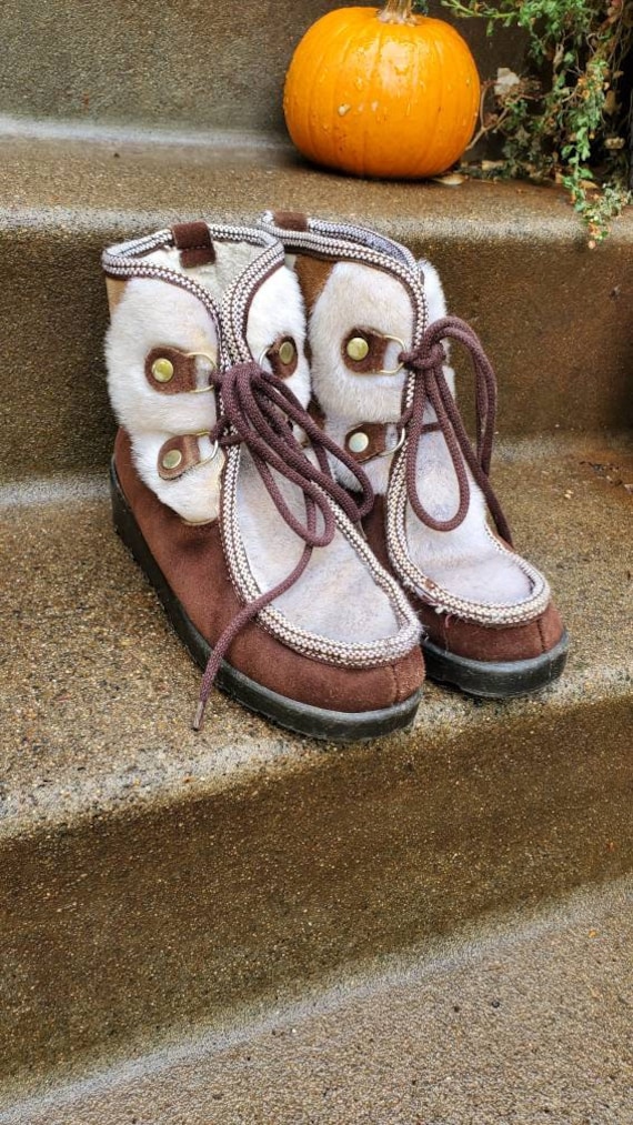 1960s winter snow boots size• 7/ 7.5