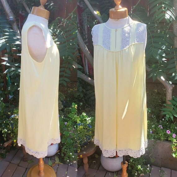 Yellow vintage nightgown • s/m