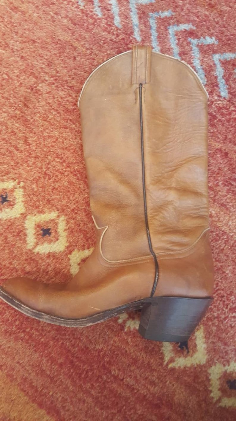 Vintage men/'s cowboy boots size 8 Tony Lama El Paso boots