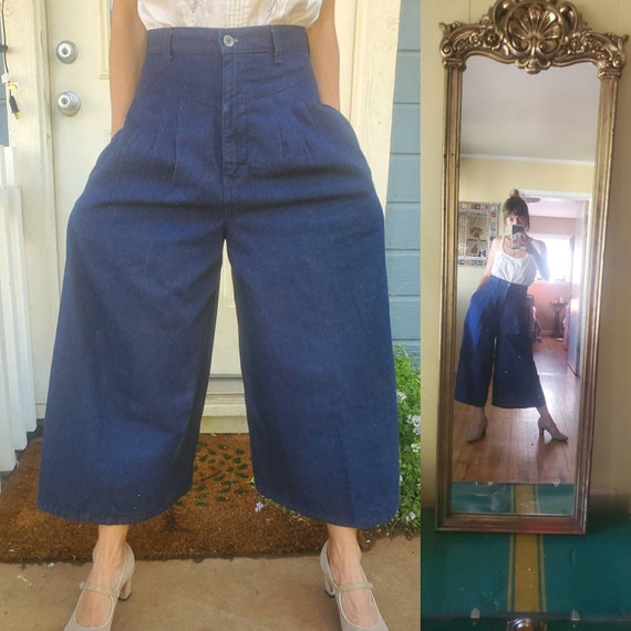 1980s wrangler gaucho pants