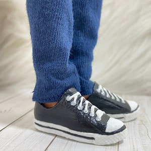 Male 11.5in Doll Custom Converse Shoes