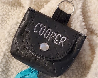 Poop Bag Holder With Name, Personalized Poop Bag Holder, Diaper Bag Holder With Name