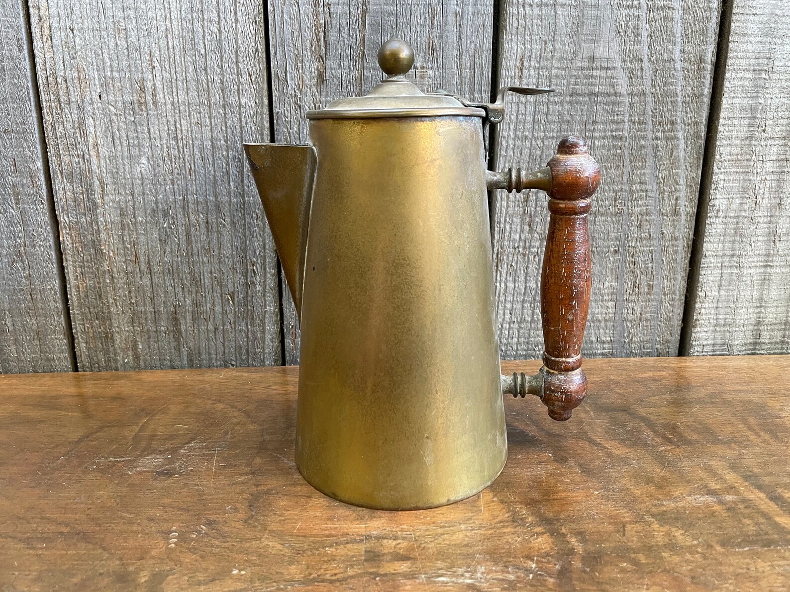 Antique Brass Teapot/coffee Pot/water Kettle Brass & Blake Etsy