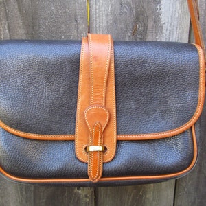 Dooney & Bourke All Weather Leather Equestrian Cross Body Bag