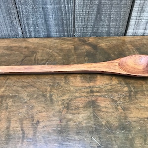 Teak Wood Spoon Salad Server