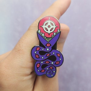 Eldritch Horror Enamel Pin, Ethereal Jewelry, Weird Stuff