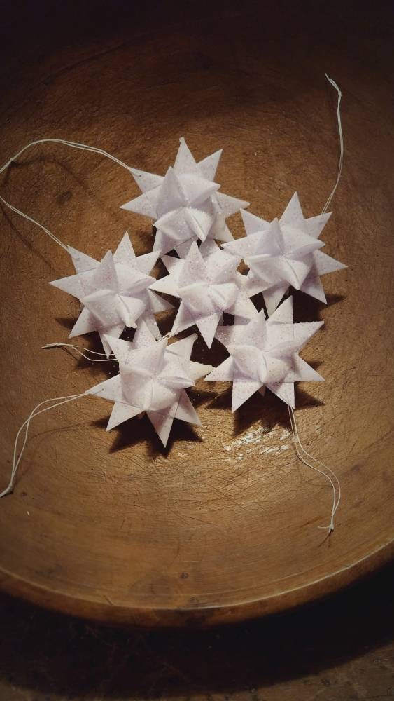 Handmade German Paper Stars