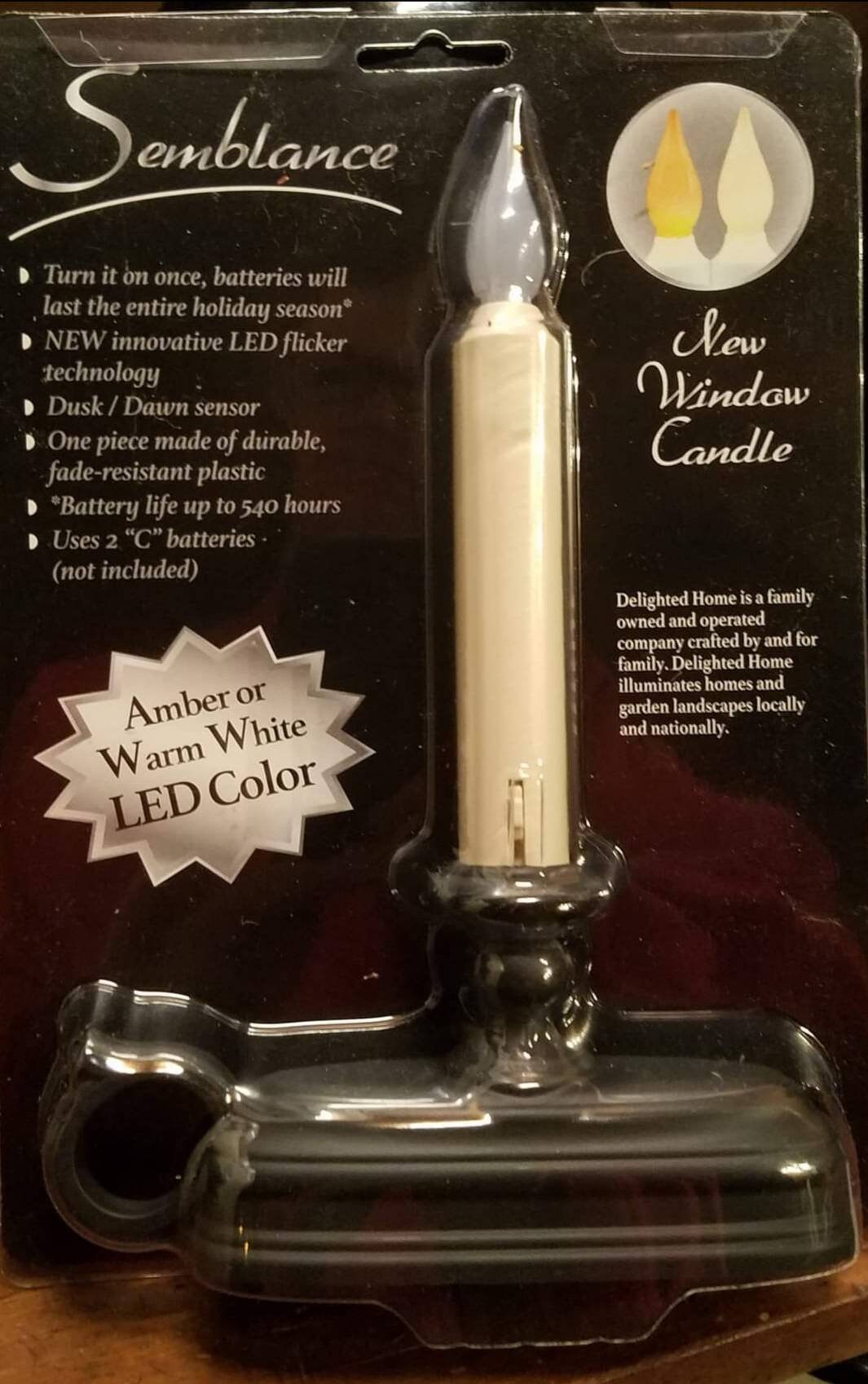 Dusk to Dawn Battery Operated Window Candle Etsy