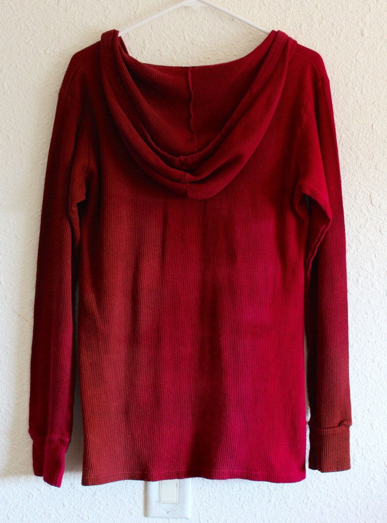 Fuschia Pink and Light Brown Ombre Dyed Women's Thermal - Etsy