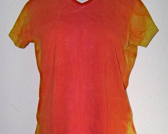 Orange Ocean Ombre Landscape Shirt