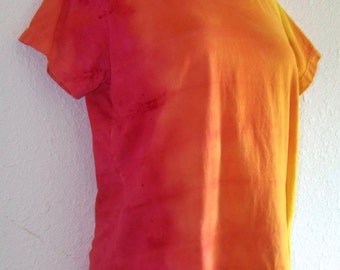 Orange Ocean Ombre Landscape Shirt