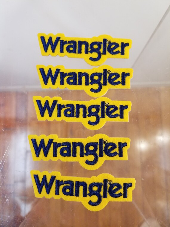 wrangler iron on patches