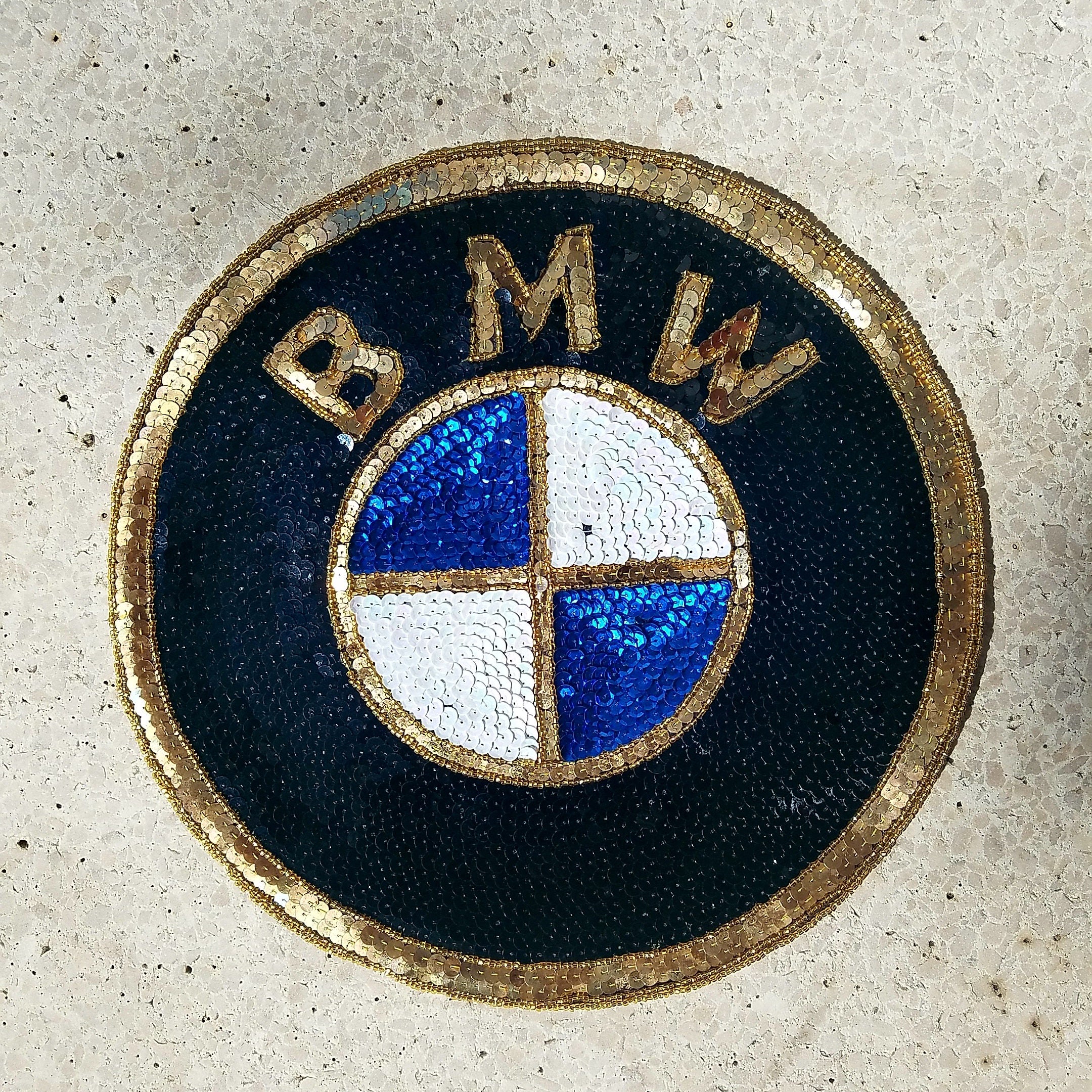 BLINGOOSE Accessoires für BMW Lenkrad Emblem Abdeckung Logo Ring Aufkleber Auto  Zubehör Innenraum Dekoration Teile Kompatibel BMW 1 3 5 7er X1 X2 X3 X5 X6  Z3 Z4 Blau Aluminium Legierung 