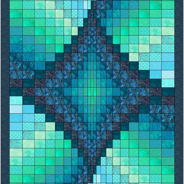 Fireworks Bargello Quilt Pattern