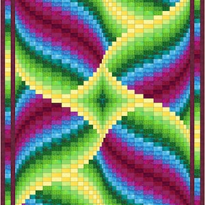 Lily Bargello Quilt Pattern